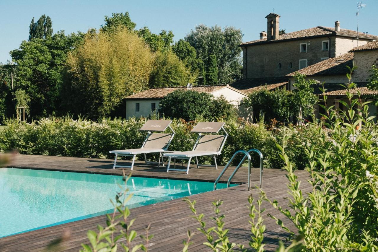 Вілла Agriturismo Palazzo Baldini Баньякавалло Екстер'єр фото